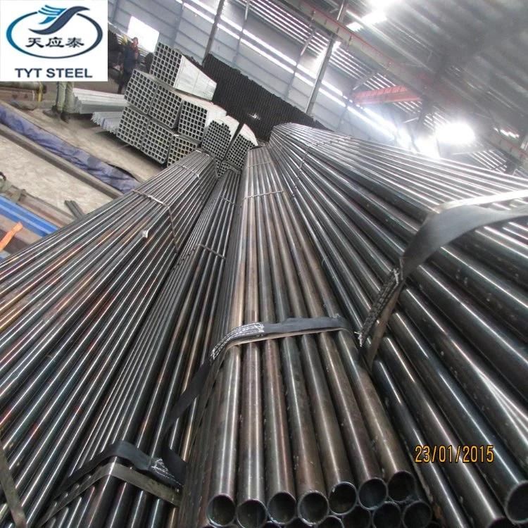 Black ERW Steel Pipe Q235 Steel Tube