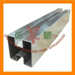 New Arrival Stainless Steel Square Slotted Tube