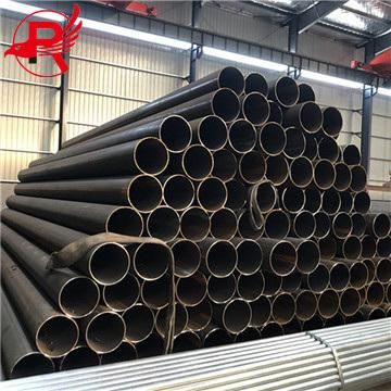 Hot Sale A53 Sch40 ERW Steel Welded Pipe Mild Ms Black Carbon Steel Pipe