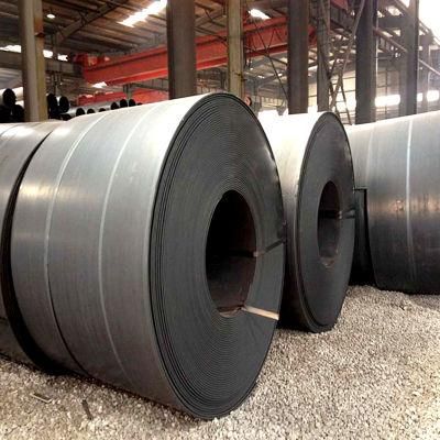 Ss400 Q235 Q345 Full Hard Hot Rolled Black Steel Mild Carbon Steel Coil for Building Material