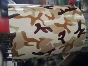 Camouflage Design Texture Printed Pattern Steel Coil for Building