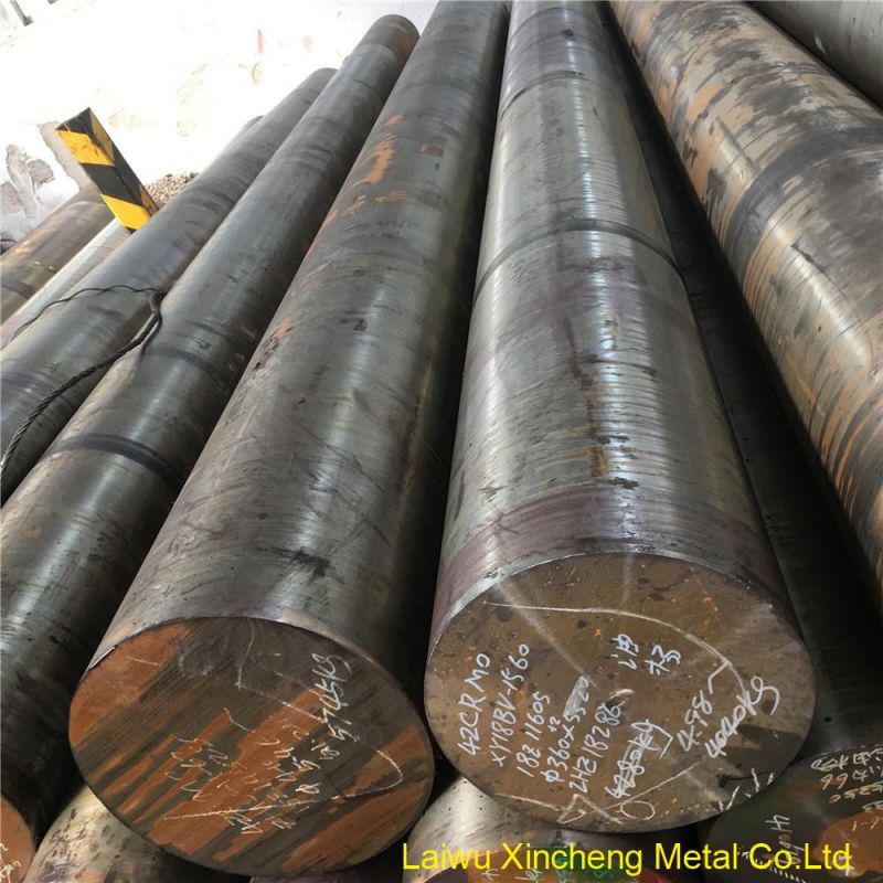 36CrNiMo4 AISI 4340 Forged Qt Steel Round Bar / 4340 Forged Rough Turned Steel Bar