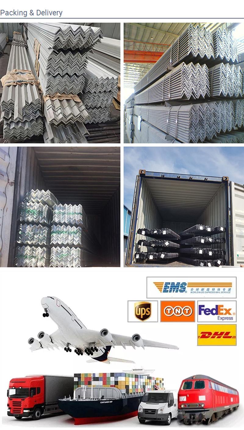 Stainless Steel Angle Bar 301 304 304L 309S 310S 316 Building Material Steel Angle Professional Manufacturers