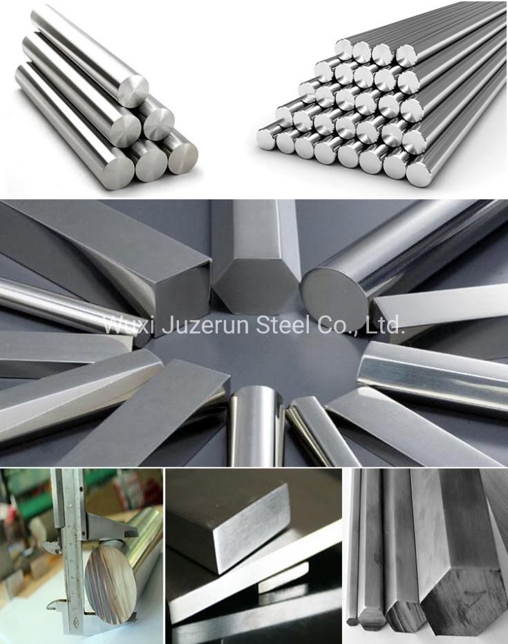 Custom ASTM 201 202 304 304L 310S 309S 316 321 904L Hexagonal/Flat/Rectangular/Round Stainless Steel Rod Bar