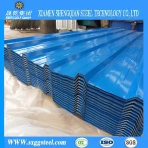 Blue Color Coated Steel Sheets for Construction Material