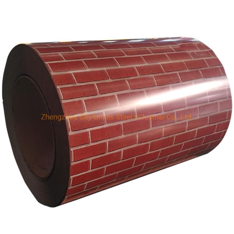 Prime Brick Bond Color Coated Galvalume Steel Coil PPGL Roll