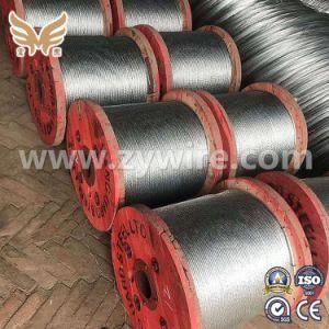 Galvanized Zinc Coated Guy Wire/ Strand Wire 1X7, 1X19