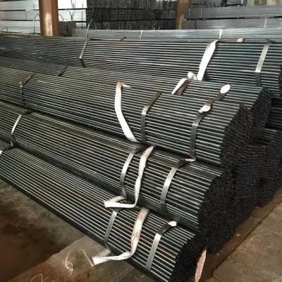 Construction/Building Material ERW Round Steel Pipe Q235 Hollow Black Steel Pipe