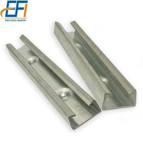 Slotted Galvanized Steel Beam Sizes U Channel