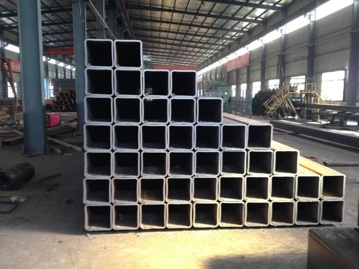 Oiled Black Rectangular Steel Tube