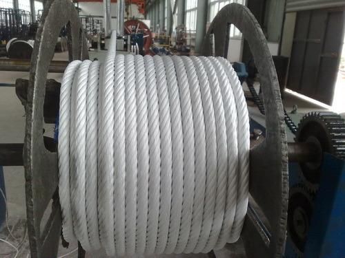 4, 0mm, Type: 6X12 (3+9) +1X12 (3+9) Galvanized Steel Cable of Factory China