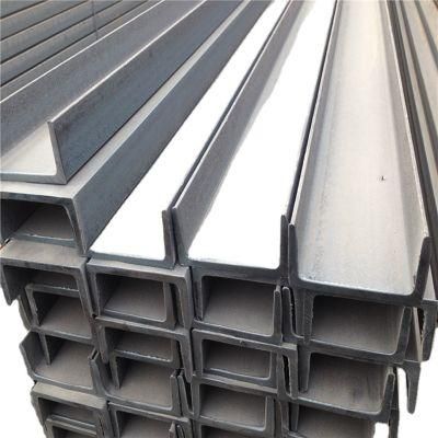 Hot Rolled A36/Ss400/Q235/JIS Standard Ms Carbon/Stainless/Galvanized/ Zinc Coated Section Channel Steel Profile C Z U W J H Shape Steel Channel