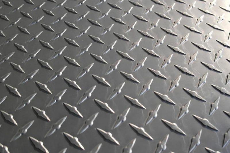 Diamond Pattern Tear Drop Ss400 A36 Carbon Checkered Steel Plate