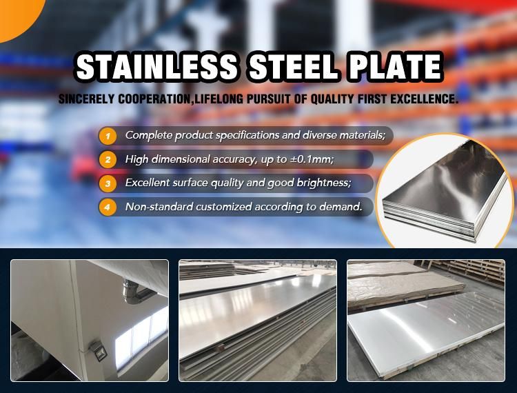Ss 201/304/304L/616/316L Stainless Steel Plate