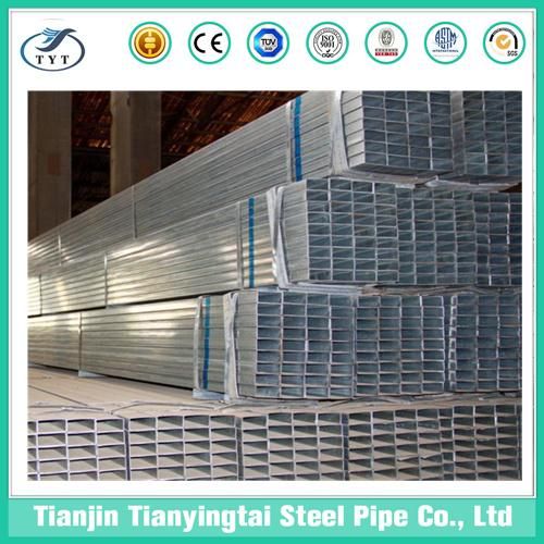 Galvanized Steel Rectangular Pipe