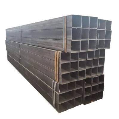 China Manufacturer S235jr Black Hollow Sections 38X38 Square Tubes Price