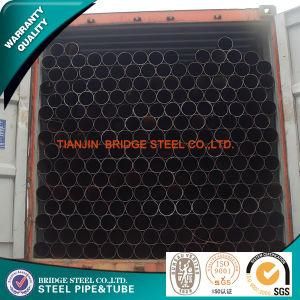 ASTM A53 Gr. B ERW Black Carbon Steel Pipe Used for Oil and Gas Pipeline