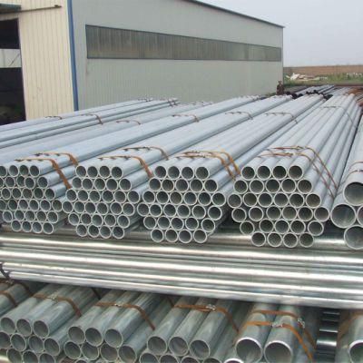 Round Hot DIP Galvanized Steel Pipe Tube Large Stock Q235/S185/Ss300