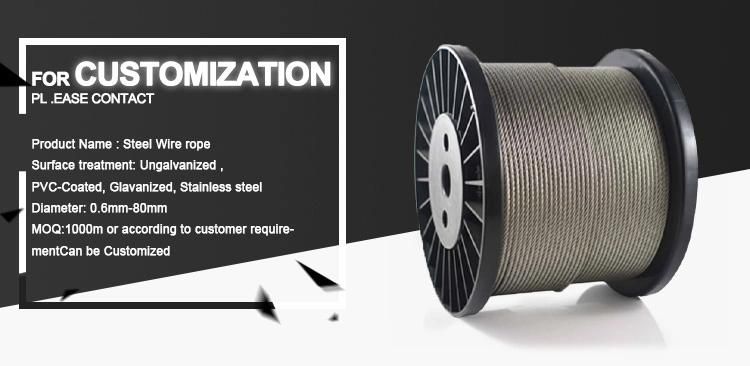 SUS 304 Dia 1.2mm Anti Rust Electric Fencing Stainless Steel Wire