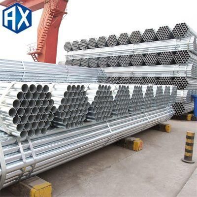 High Quality Od 60mmx2mm Pre Galvanized Steel Tubes for Furniture