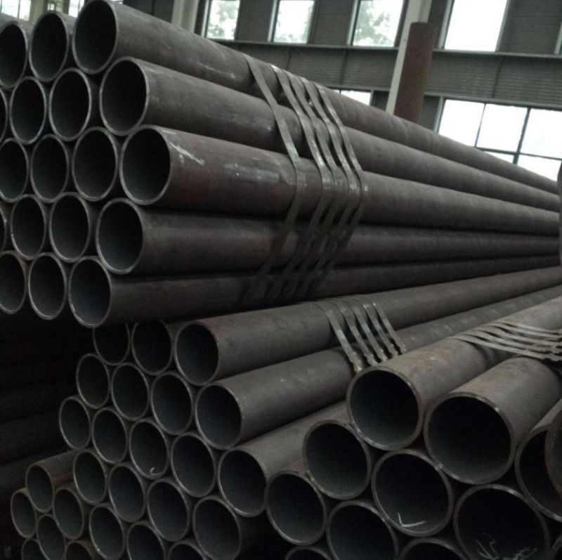 ASTM A53 Gr. B ERW Schedule 40 Black Carbon Steel Pipe Used for Oil and Gas Pipeline