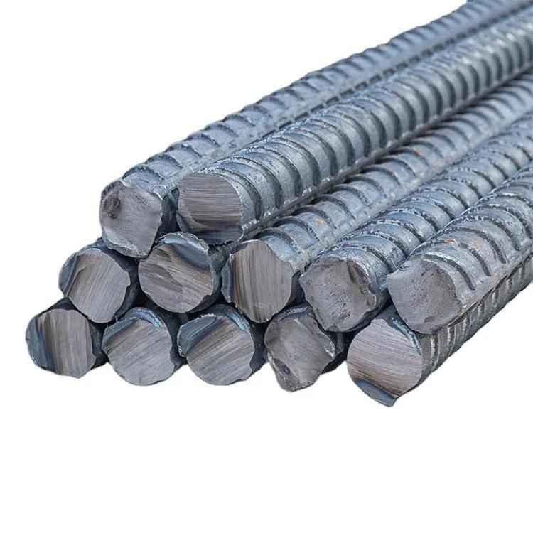 6mm 8mm 10mm 12mm 16mm 20mm Hot Rolled Deformed Steel Bar Rebar Steel Iron Rod for Construction