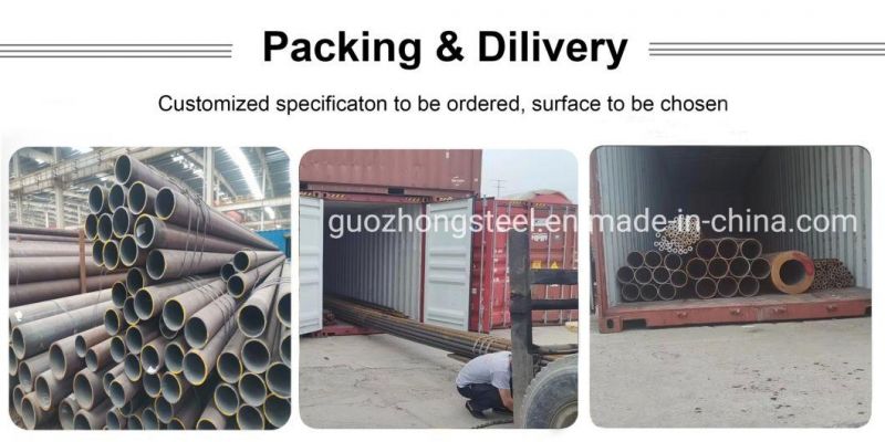 DN50 Welded Carbon Hollow Section Rectangular Square Pipe Steel for Fence Tubing