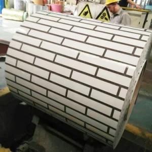 Prepainted PPGI Brick Pattern Color Steel