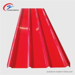 PPGI Galvanized Steel Sheet/Hot Dippded Color Coated Roof Tile/Pre Painted Corrugated Roofing Metal Sheet