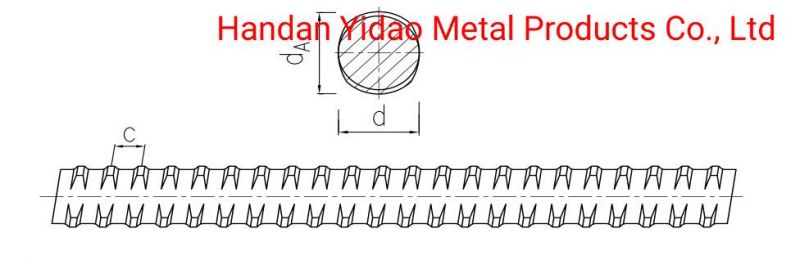 Psb500/550 Grade97 Hot Rolled Thread Bar for Reinforcing System