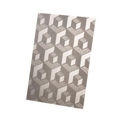 Color Decorative Stainless Steel Sheet Elevator Etching Customized Pattern Stainless Steel Sheet
