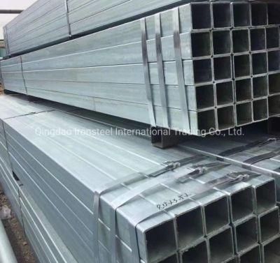 En Standard Square/Rectangle Steel Pipe Galvanized Steel Pipe