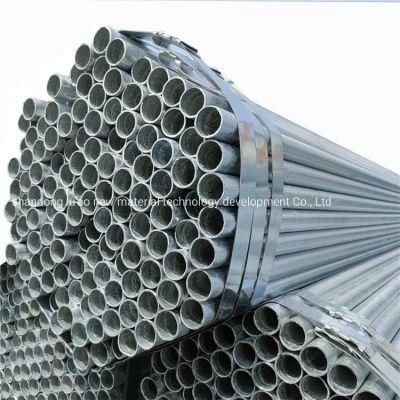 Schedule High Quality 3 4 Inch Hot DIP Galvanized Round Steel Iron Pipe Price