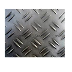 304 Checkered Stainless Steel Plate with 2b Surface