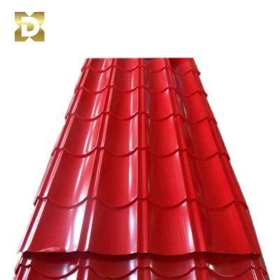 Colour Coated Roofing Sheet Corrugated Sheet Z30g Z80g Az150g Roofing Sheet