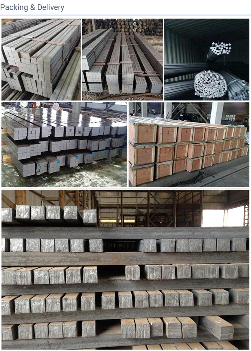Hot Sales Hot Rolled Steel Billet Slabs Squares Rectangles 42CrMo 35CrMo Q235/Q275 Square Steel Billets for Building Low Price Billet Steel