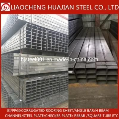 Hollow Section Steel Tube ERW Black Annealed Steel Square Tube