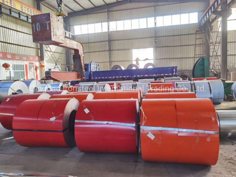 PPGI/PPGL/Gi/Gl Building Material CGCC Dx51d 0.12mm~2.0mm Prepainted Galvanized Steel Coil Ral Color Coated Galvanized Steel Coil