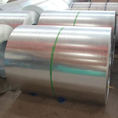 Medium to Large Spangle Galvanized Steel Coil Zinc Coating Z100