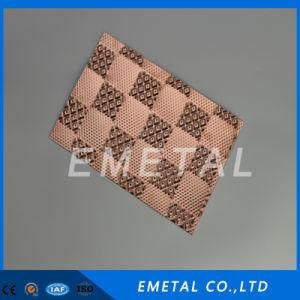 Hotel Decorative Stainless Steel Plate 201 304 Grade