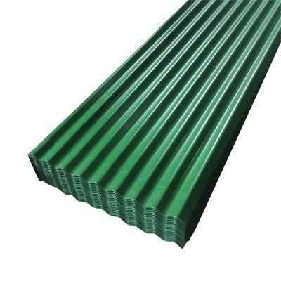 Prepainted 24 Gauge PPGI Corrugated Galvanized Steel Roofing Sheet