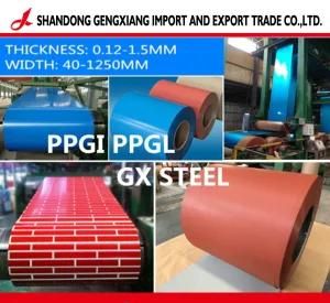 Prepainted Steel PPGL for Corrugated Roofing Sheet