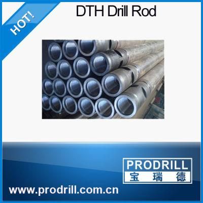 API Reg Thread DTH Drill Pipe Rod for DTH Drill Rig