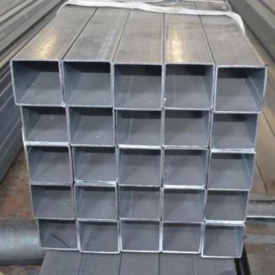 Hot DIP Galvanized Square Steel Pipe and Tube, Gi Square Tube Hollow Section, 20X40 Galvanized Rectangular Tube