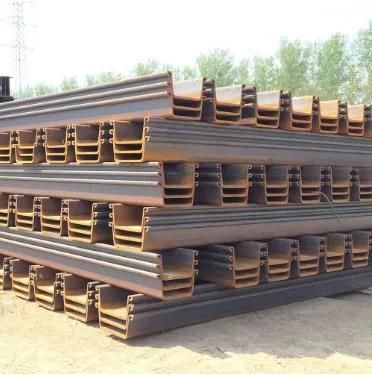 Hot Selling Steel Sheet Pile Type 2 Sy295/Sy390 Sheet Pile