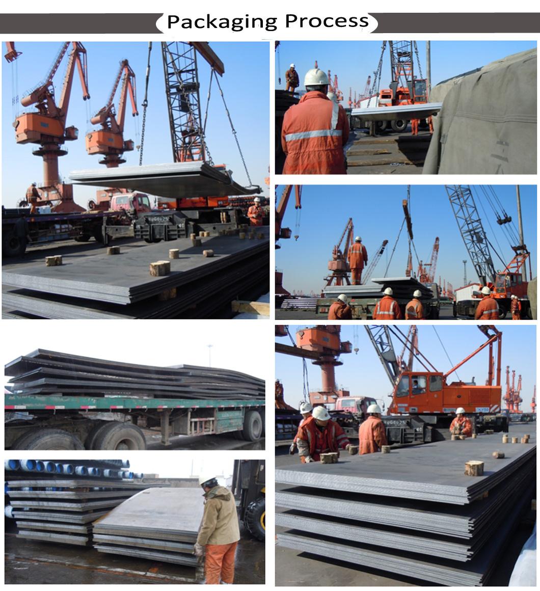 Hot Rolled Ss400 A36 Mild Carbon Checkered Steel Plate