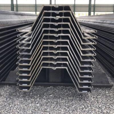Best Selling U Z Type Cold Rolled Steel Sheet Pile Profiles