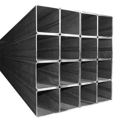 Rectangular Hollow Section Steel Tubes Black Iron Ms Square Pipe