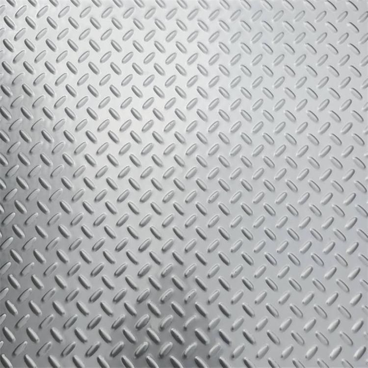 201 304 420 316L 316ti Anti-Skid Checkered Stainless Steel Sheet 0.8mm-16mm