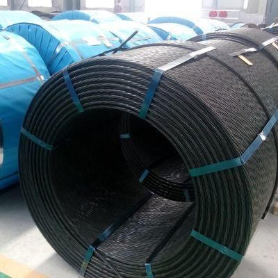 High Tension High Carbon Unbonded Galvanized PC Steel Strand